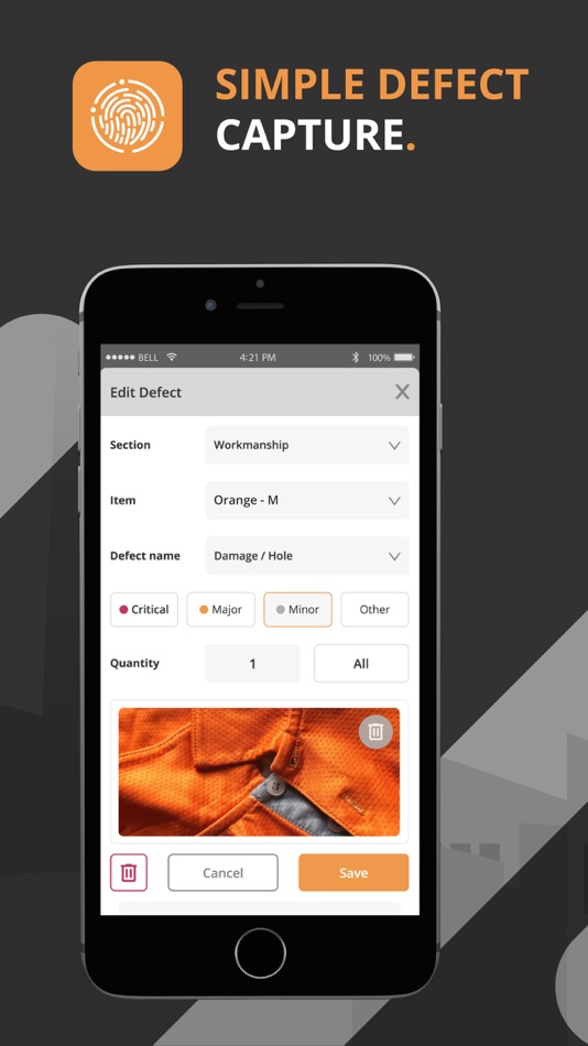 #2. Fingertip: Digital QA/QC (iOS) 由: S.E.A.D. Holding Pte. Ltd.