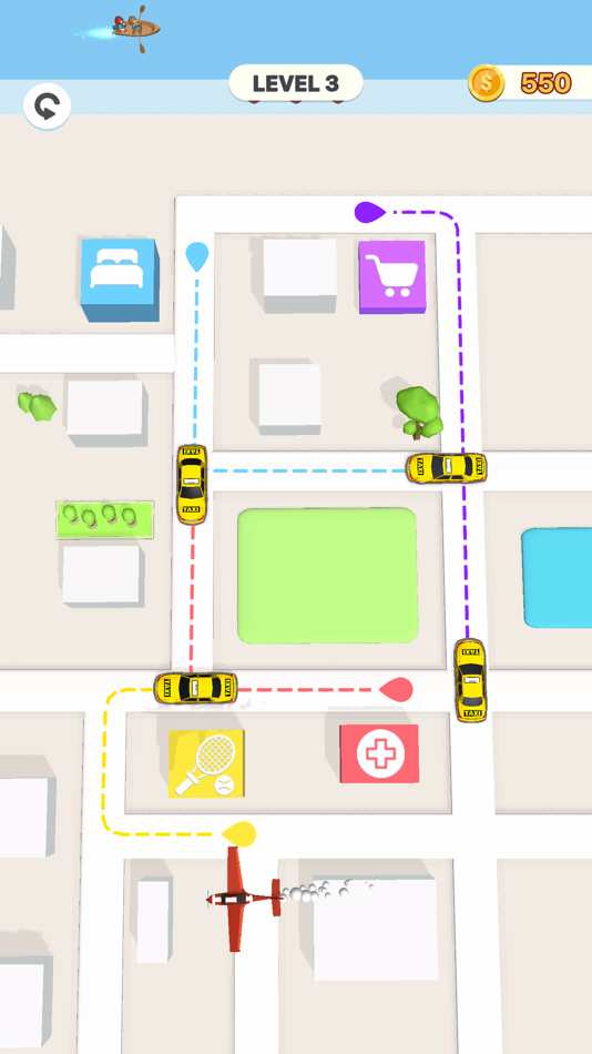 #2. Taxi Order: Logic Puzzle! (iOS) 由: Buket Zehir