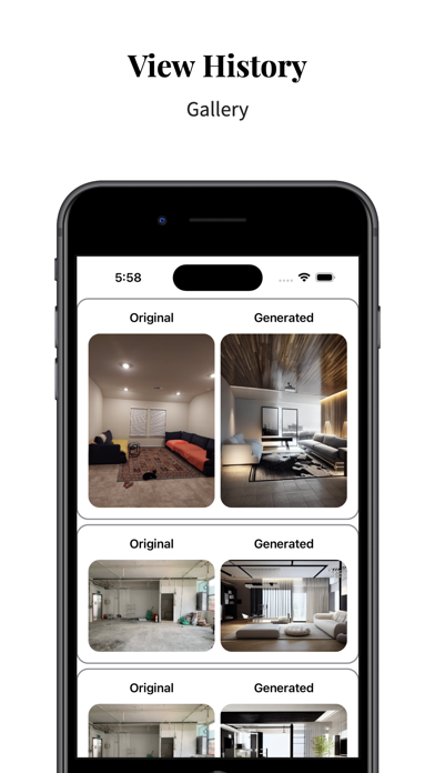 Interior With AI Room Designs Screenshot