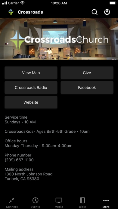 Crossroads Church Turlock Screenshot
