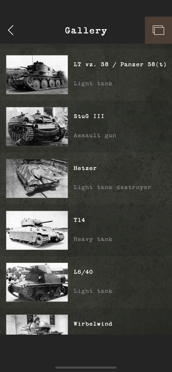 Guess the World War II Tank