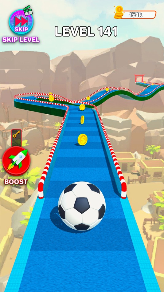 #3. Sky Rolling : Going Balls (iOS) 由: Rashid Mumtaz
