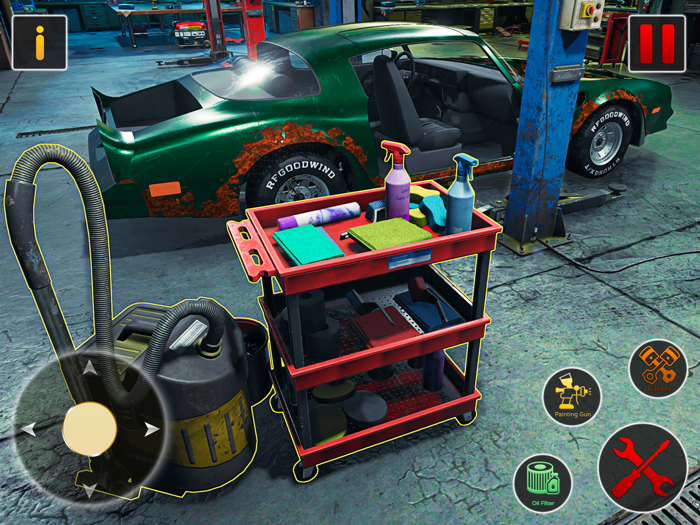 汽車維修技工模擬器