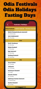 Odia Calendar 2024 screenshot #4 for iPhone