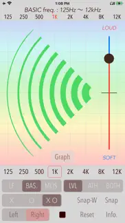 hearing analyzer portrait iphone screenshot 1