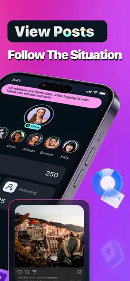 Game screenshot Followers Tracker-Tik reports apk