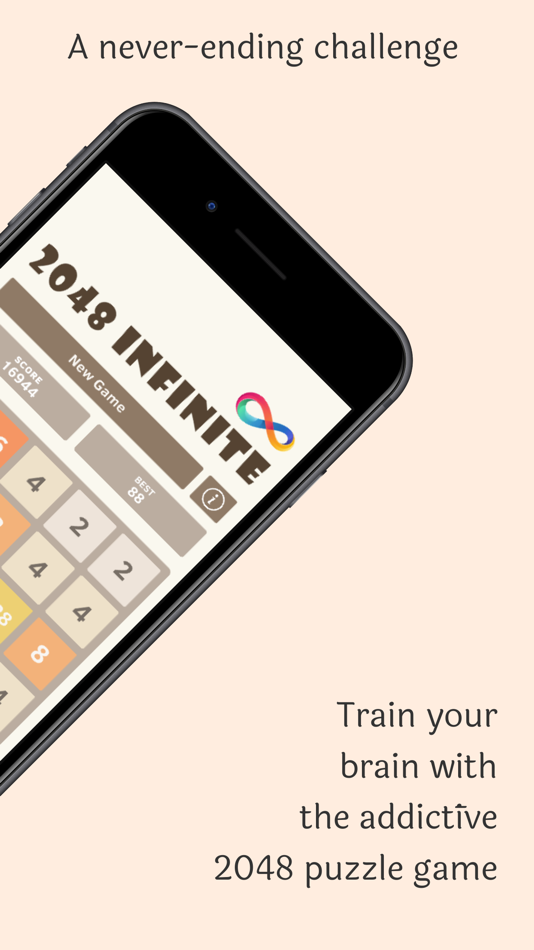 #2. 2048 Infinite (iOS) 由: Pankaj Sakariya