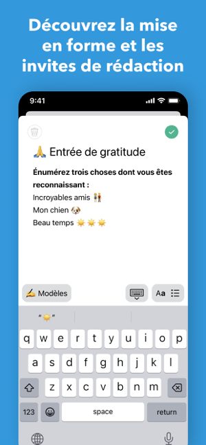 ‎Daylio: Journal intime Capture d'écran