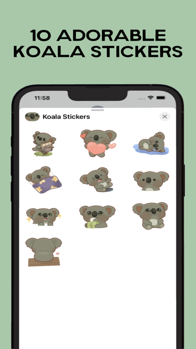 Koala Kontrol Sticker Pack Screenshot