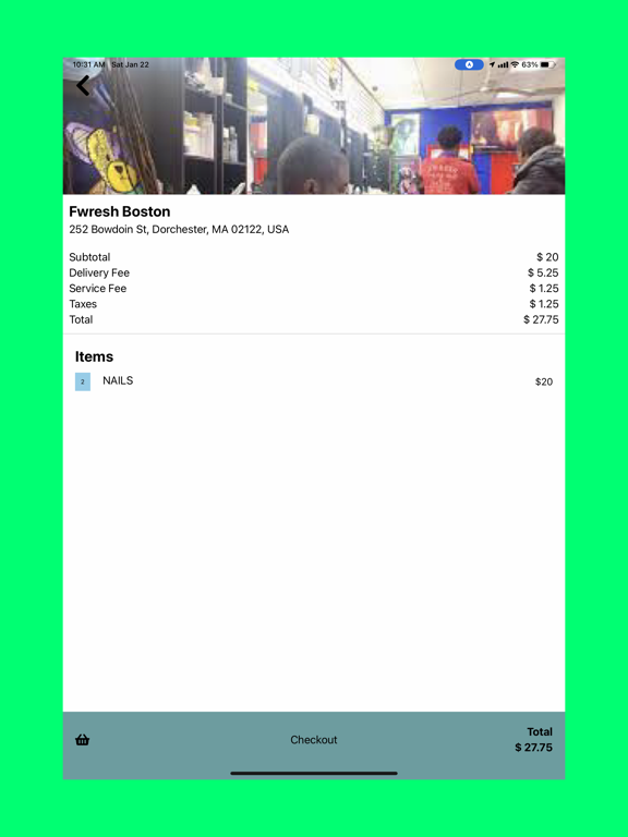 App screenshot