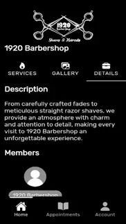 1920 barbershop iphone screenshot 3