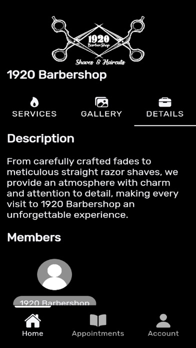 1920 Barbershop Screenshot