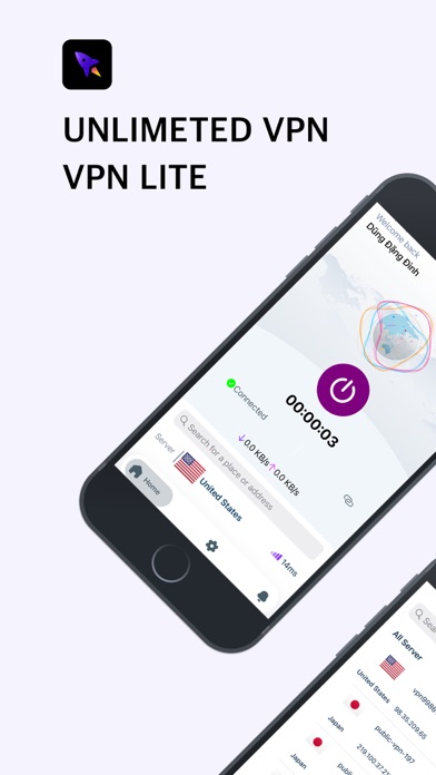 VPN Lite - Hotspot & Unlimited Screenshot