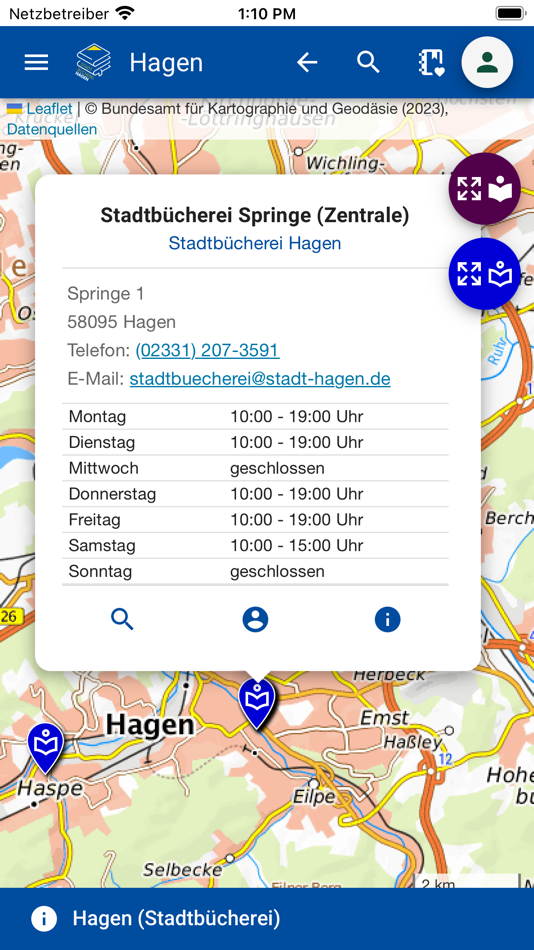 #7. Stadtbücherei Hagen (iOS) 由: subkom GmbH