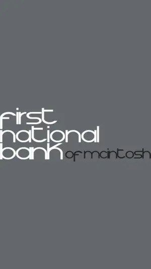 First National Bank - McIntosh screenshot 1