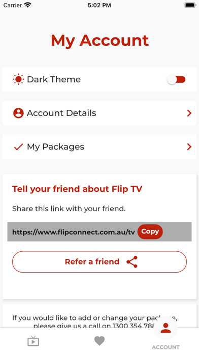 Flip TV Screenshot