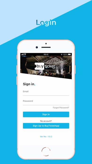 BuyTicketApp Screenshot