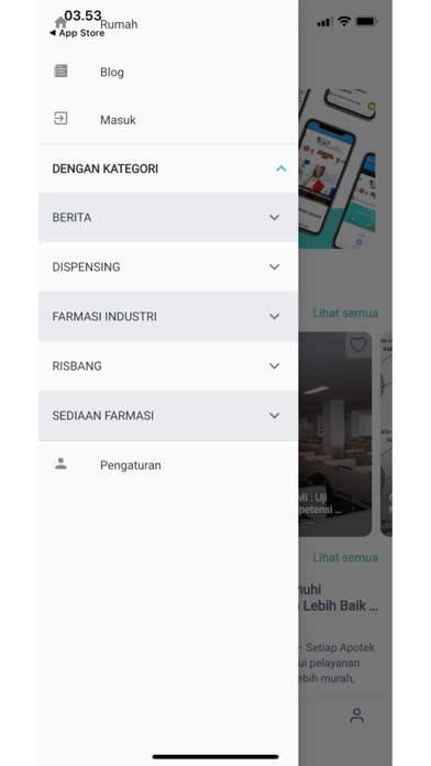 Majalah Farmasetika Screenshot