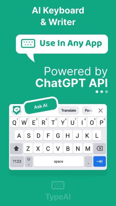 TypeAI: AI Keyboard & Writerのおすすめ画像1