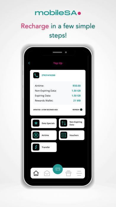 mobileSA Screenshot