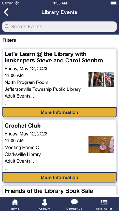 Jeffersonville Twp Public Lib Screenshot