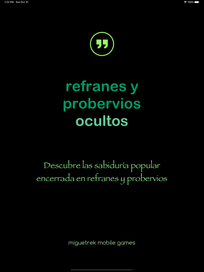 Refranes y Proverbios Ocultos
