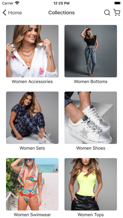 VSW Fashion Store Screenshot