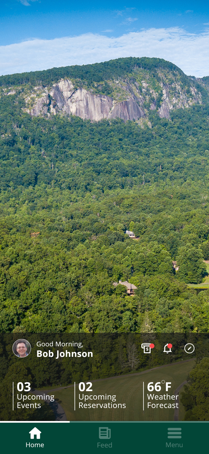 Rumbling Bald on Lake Lure