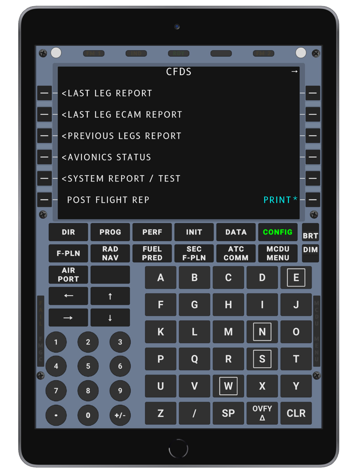 A320 CFDS Trainer Lite