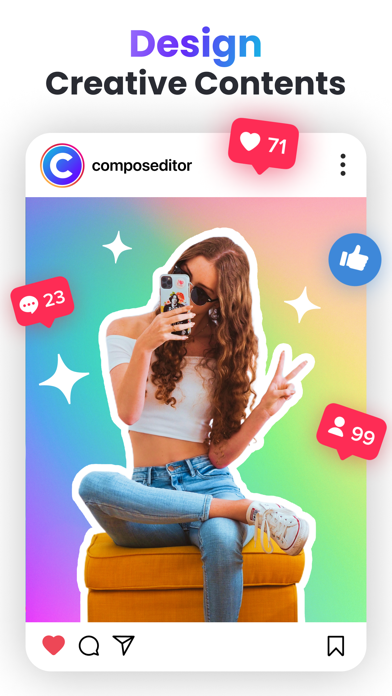 Compose: Design, Photo Editor Screenshot