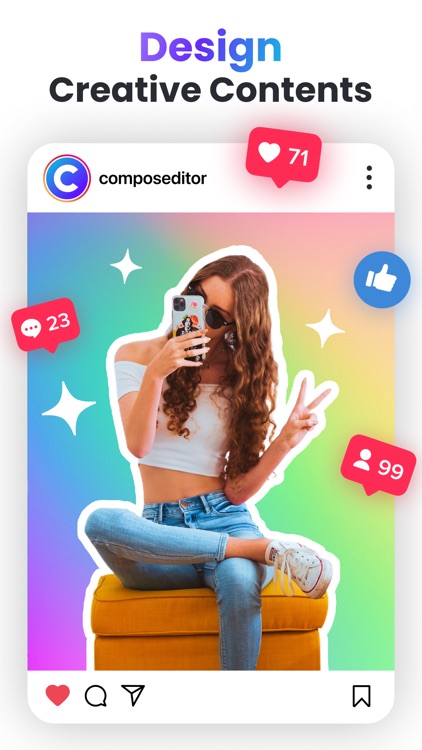 Compose: Design, Photo Editor screenshot-7