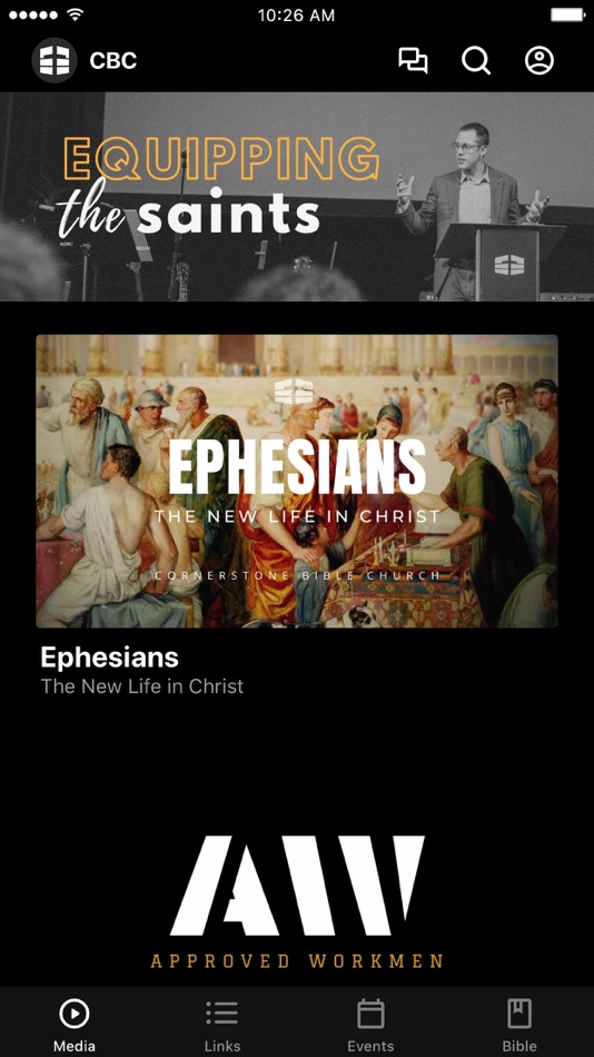 #1. CBC Albany App (iOS) 由: Cornerstone Bible Church (Albany)