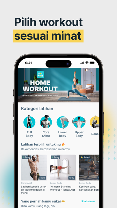 FIT HUB Home Workoutのおすすめ画像1