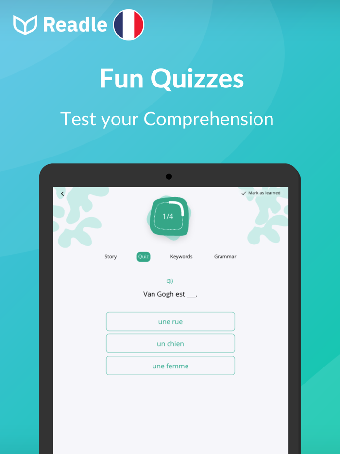 Learn French News by Readle