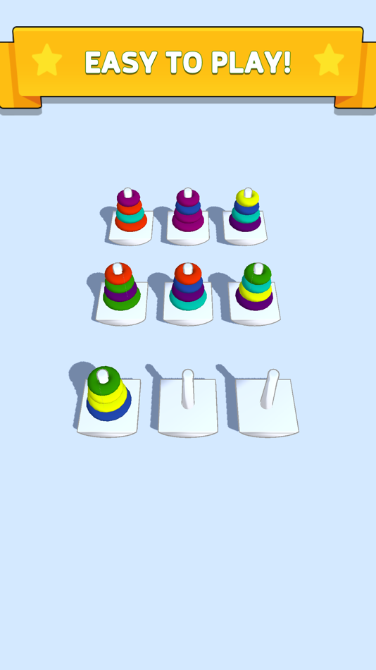 #4. Color Toy Sorting (iOS) Podle: Du Chau