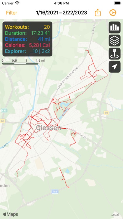 Workout Map