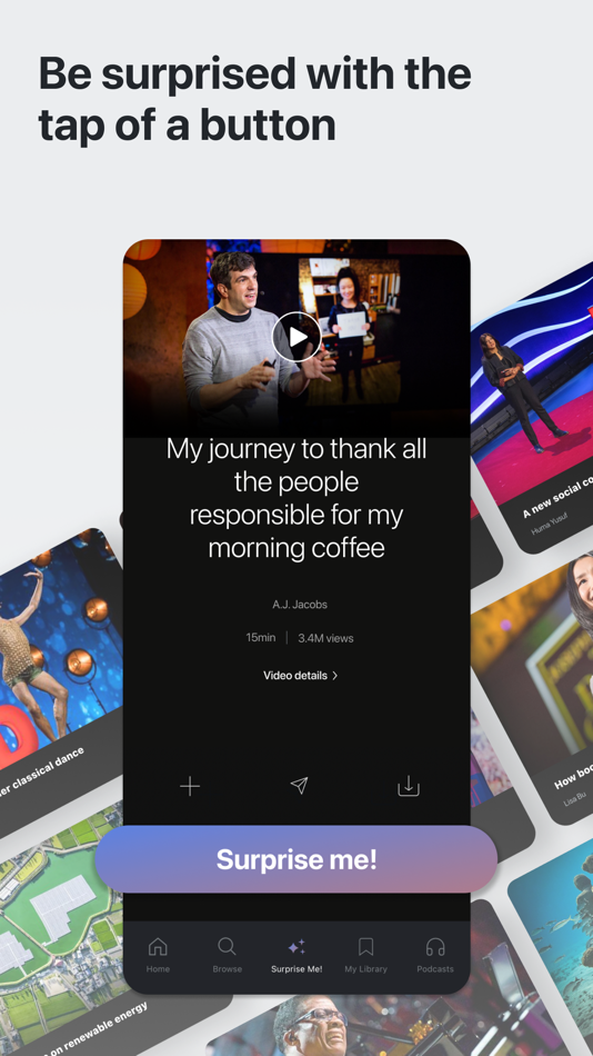 #3. TED Talks: Watch and Learn. (iOS) 게시자: TED Conferences LLC