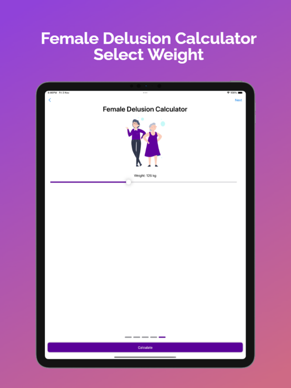 Screenshot #5 pour Female Delusion Calculator