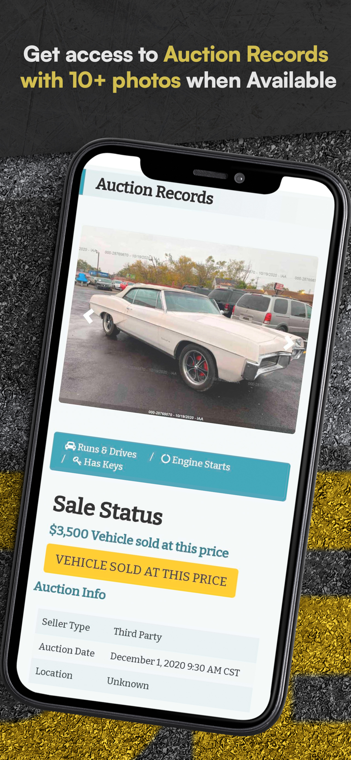 Classic Car VIN Lookup