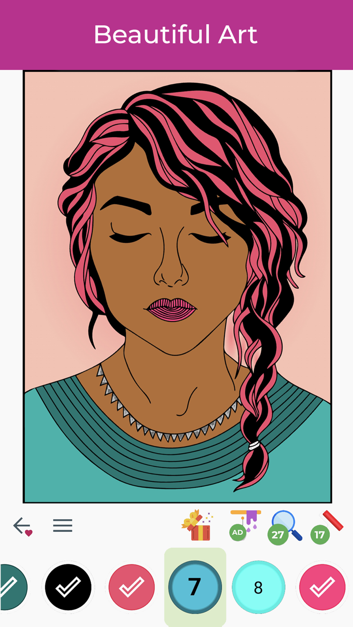 Coloring Book by Number Pro