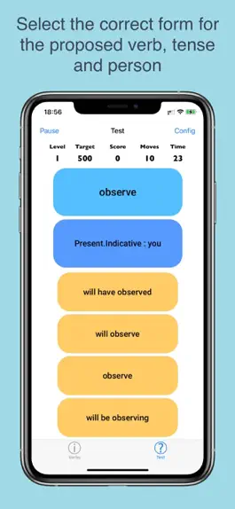 Game screenshot Verbs Pro mod apk