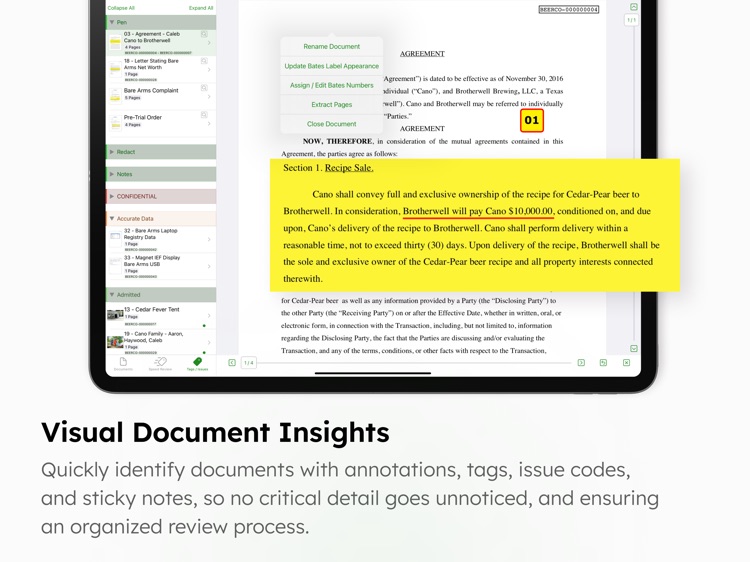 DocReviewPad - Review Docs screenshot-9