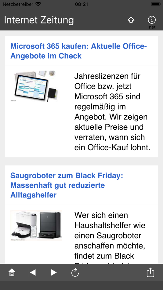 #2. Internet News-Paper (iOS) 由: Kai Bruchmann