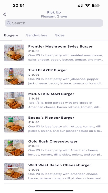 Burger Pioneers