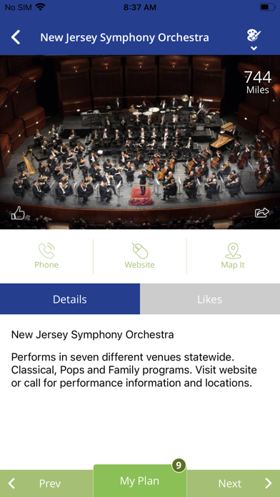 Visit New Jersey Screenshot