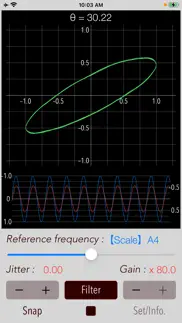 sound lissajous meter iphone screenshot 3