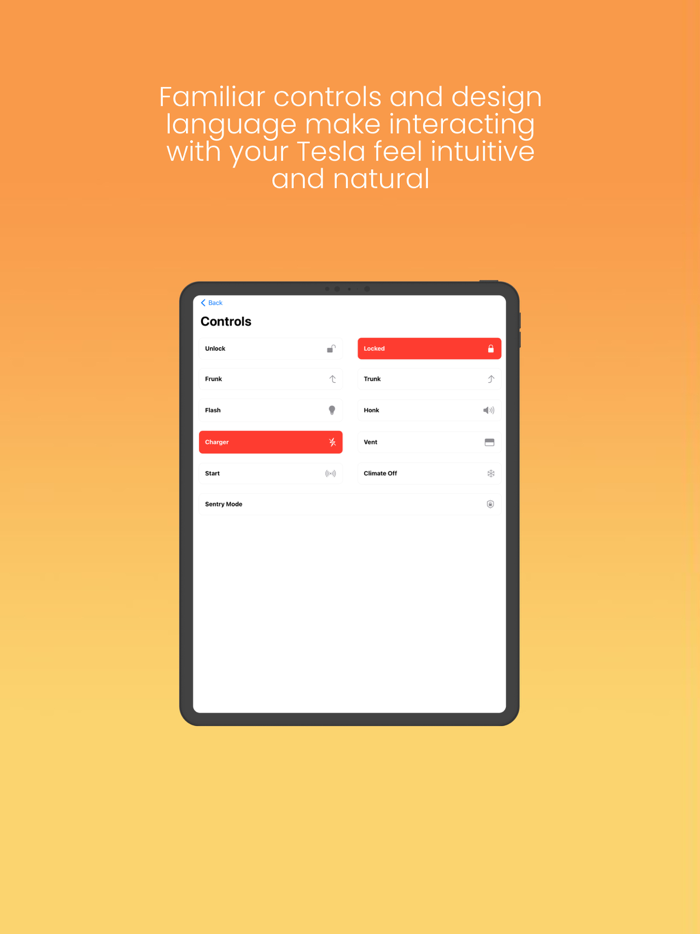 Tabla - Car Controls for iPad