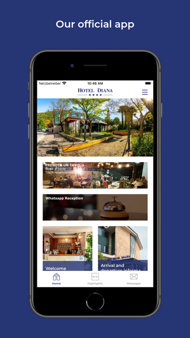 Hotel Diana Valdobbiadene Screenshot