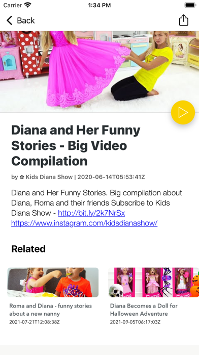 Watch Diana Shows Screenshot