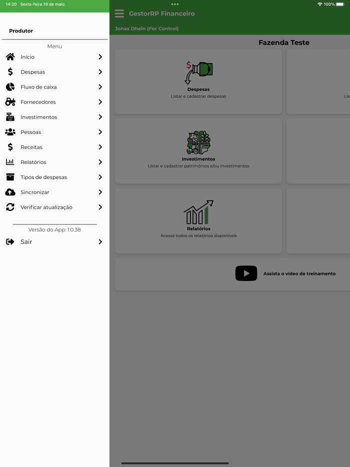 Gestor RP Financeiro